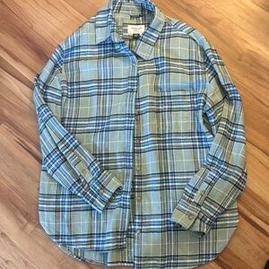 New/no tag AE Oversized Flannel-S